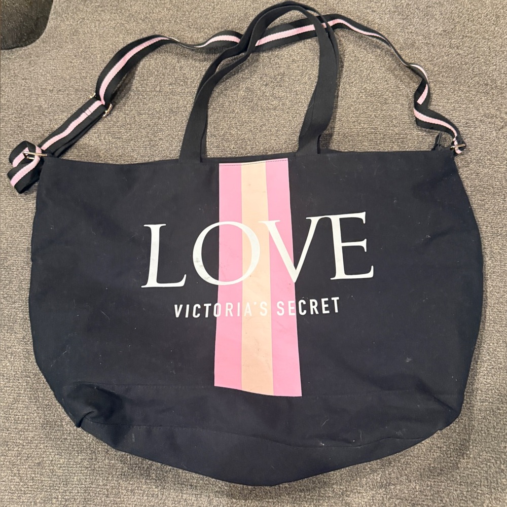 Victoria's Secret "LOVE" Weekender Oversized Tote